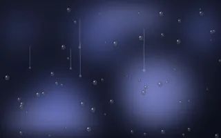 Midnight Monsoon III — dark blue rain background, variation III