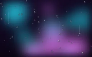 Neon Rain II Neon Rain II — dark black, purple and teal rain background, variation II