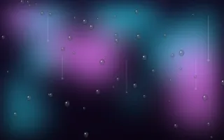 Neon Rain III Neon Rain III — dark black, purple and teal rain background, variation III