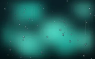 Teal Rain III — dark black and teal rain background, variation III