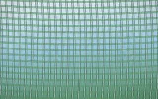 Clear Day Rattan IV — light blue and green rattan background, variation IV