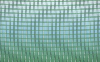 Clear Day Rattan V — light blue and green rattan background, variation V