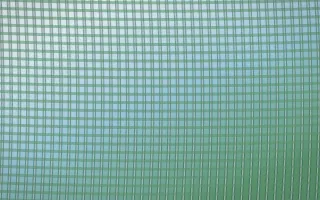 Clear Day Rattan VI — light blue and green rattan background, variation VI