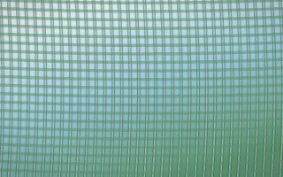 Clear Day Rattan VII — light blue and green rattan background, variation VII