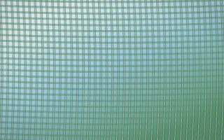 Clear Day Rattan XI — light blue and green rattan background, variation XI
