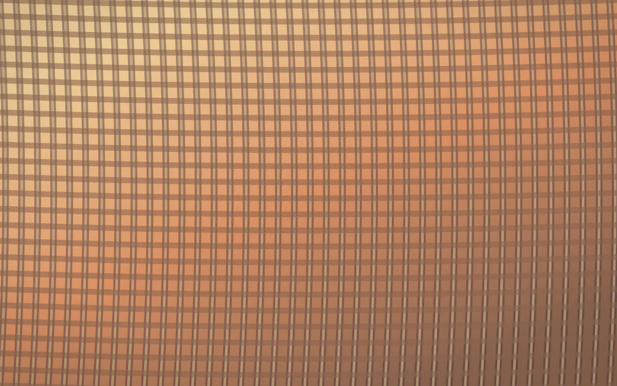 Golden Hour Rattan — colourful orange and pink rattan background