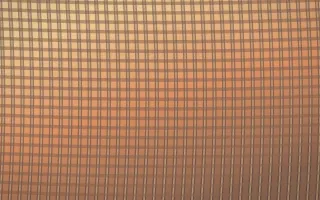 Golden Hour Rattan II — colourful orange and pink rattan background, variation II
