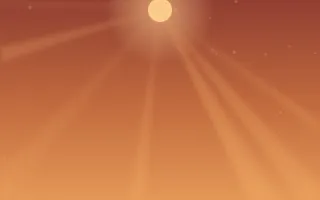 Ember Rays — colourful red and orange light ray background