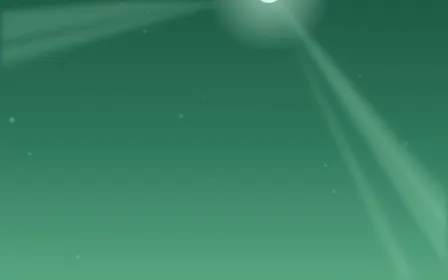 Emerald Shafts — dark green light ray background