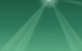 Emerald Shafts III — dark green light ray background, variation III