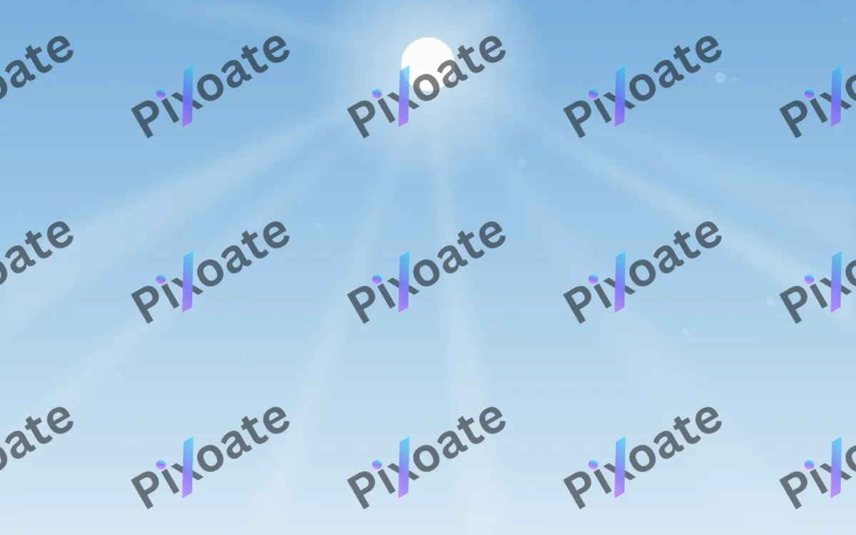 Sky Burst Sky Burst — light blue and white light ray background