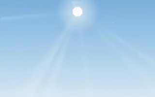 Sky Burst II Sky Burst II — light blue and white light ray background, variation II