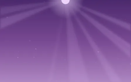 Violet Shrine — colourful purple light ray background