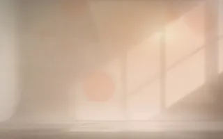Retro Morning Haze — light beige and orange retro background