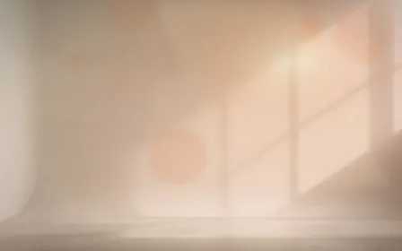 Retro Morning Haze — light beige and orange retro background