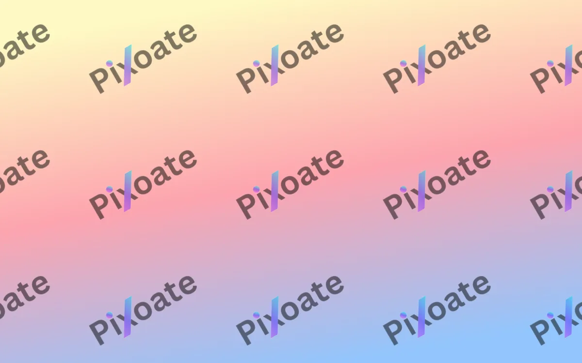 Polaroid Fade — light beige and blue retro background