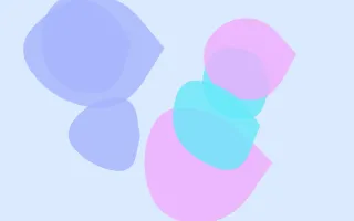 Y2K Bubble — light blue and purple retro background
