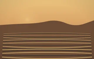 Autumn Glow Rice Terrace V — colourful orange, brown and grey rice terrace background, variation V