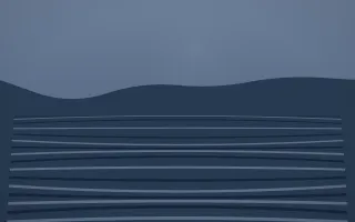 Blue Hour Rice Terrace II — dark blue rice terrace background, variation II