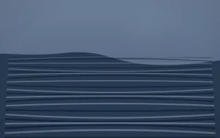 Blue Hour Rice Terrace IX — dark blue rice terrace background, variation IX