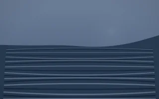 Blue Hour Rice Terrace VI — dark blue rice terrace background, variation VI