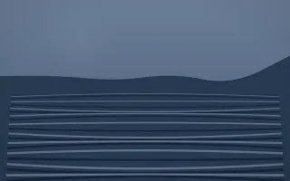 Blue Hour Rice Terrace VII — dark blue rice terrace background, variation VII
