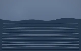 Blue Hour Rice Terrace X — dark blue rice terrace background, variation X