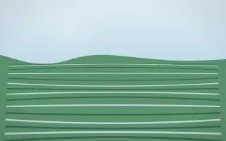 Clear Day Rice Terrace — light blue and green rice terrace background