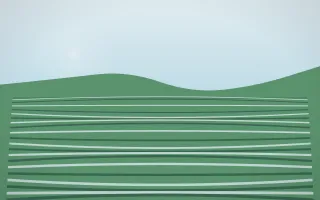 Clear Day Rice Terrace VII — light blue and green rice terrace background, variation VII