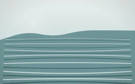 Coastal Mist Rice Terrace — light white and teal rice terrace background