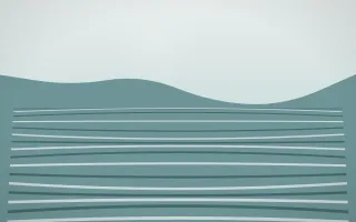 Coastal Mist Rice Terrace II — light white and teal rice terrace background, variation II