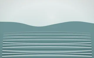 Coastal Mist Rice Terrace IX — light white and teal rice terrace background, variation IX