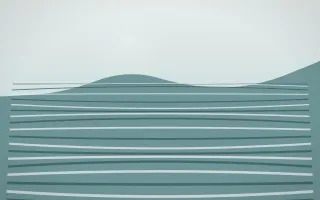 Coastal Mist Rice Terrace V — light white and teal rice terrace background, variation V