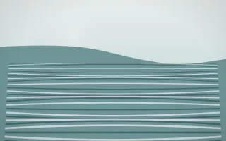 Coastal Mist Rice Terrace XI — light white and teal rice terrace background, variation XI