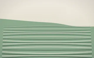 First Light Rice Terrace VII — light beige and green rice terrace background, variation VII