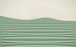 First Light Rice Terrace VIII — light beige and green rice terrace background, variation VIII
