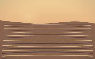 Golden Hour Rice Terrace III — colourful orange and pink rice terrace background, variation III