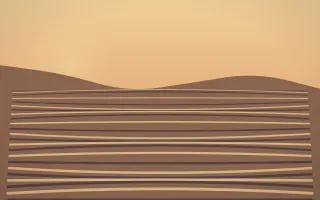Golden Hour Rice Terrace IX — colourful orange and pink rice terrace background, variation IX