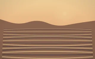 Golden Hour Rice Terrace V — colourful orange and pink rice terrace background, variation V