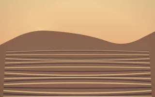 Golden Hour Rice Terrace VI — colourful orange and pink rice terrace background, variation VI