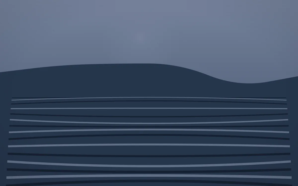 Moonlight Rice Terrace — dark blue rice terrace background