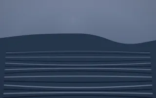 Moonlight Rice Terrace — dark blue rice terrace background