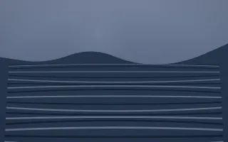 Moonlight Rice Terrace IV — dark blue rice terrace background, variation IV