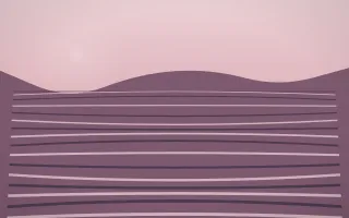 Rose Dusk Rice Terrace II — colourful red, pink and purple rice terrace background, variation II