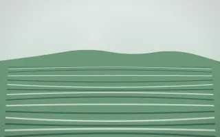 Spring Rain Rice Terrace — light white and green rice terrace background
