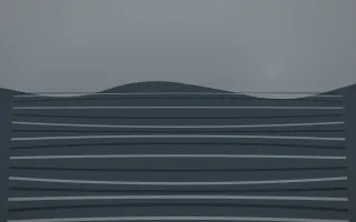 Storm Light Rice Terrace II — dark grey and blue rice terrace background, variation II