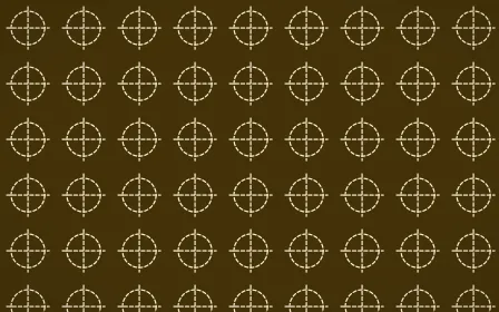 Accra Gold Stitch Crosses — dark brown and beige sashiko background