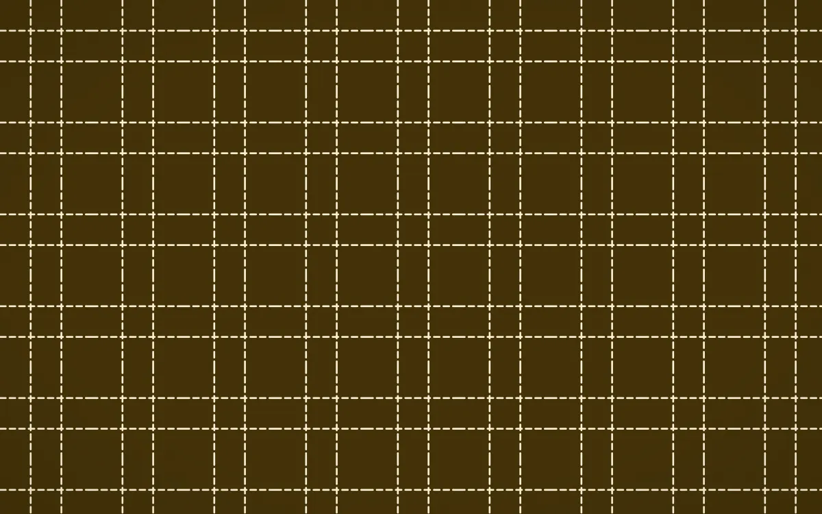 Accra Gold Stitch Grid — dark brown and beige sashiko background