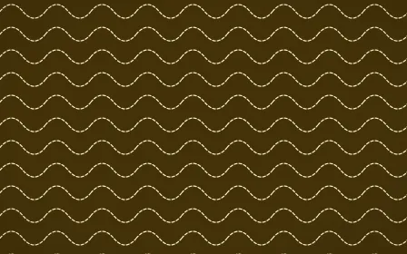 Accra Gold Stitch Waves — dark brown and beige sashiko background