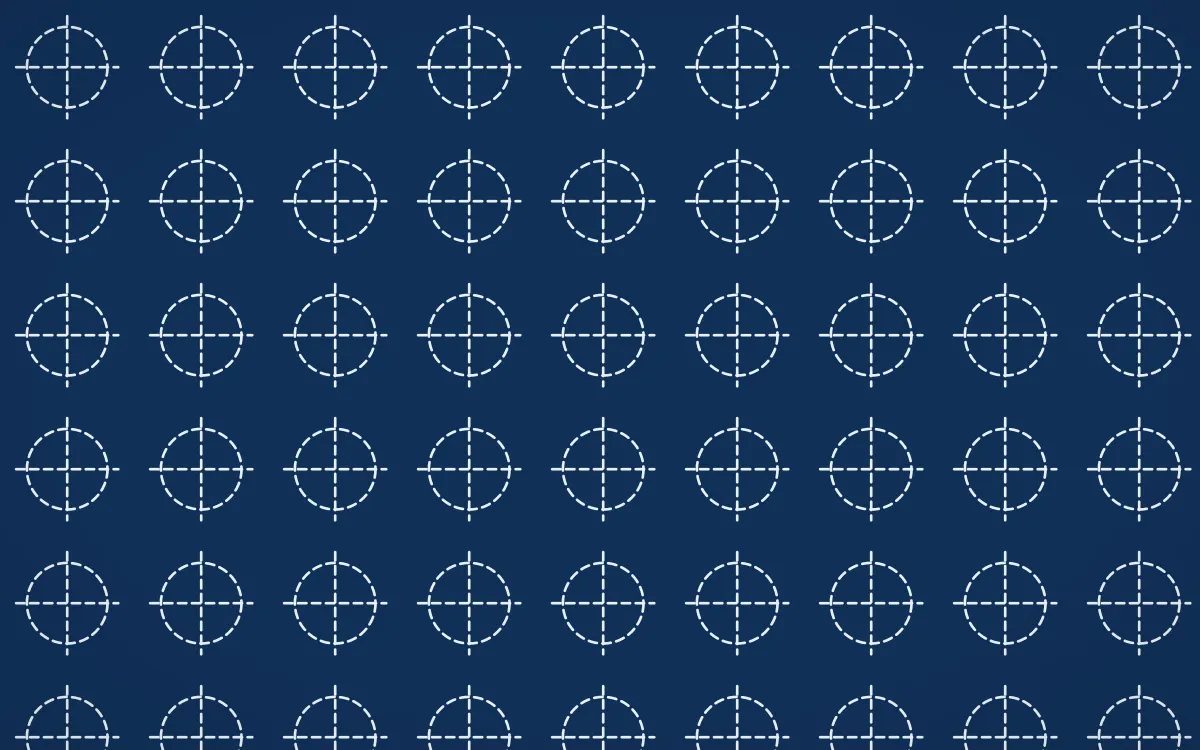 Aegean Noon Stitch Crosses — dark blue and white sashiko background